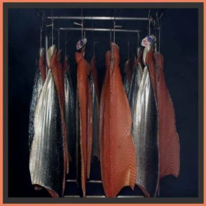 le fumage des saumon