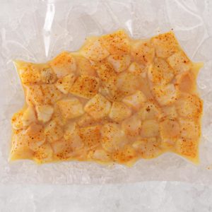 Pétoncles fumés au curry