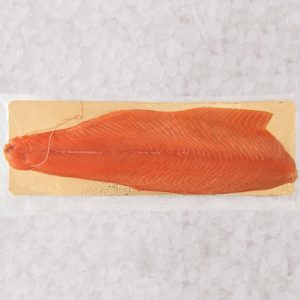 Filet de saumon fumé 20 tranches mini élevé à Cherbourg