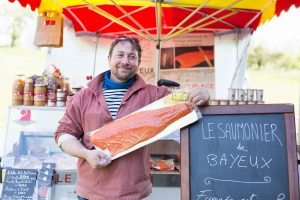On cuisine ensemble FB Normandie 20.04.2017 avec Jean-Marc LEDOT, Saumonier de Bayeux