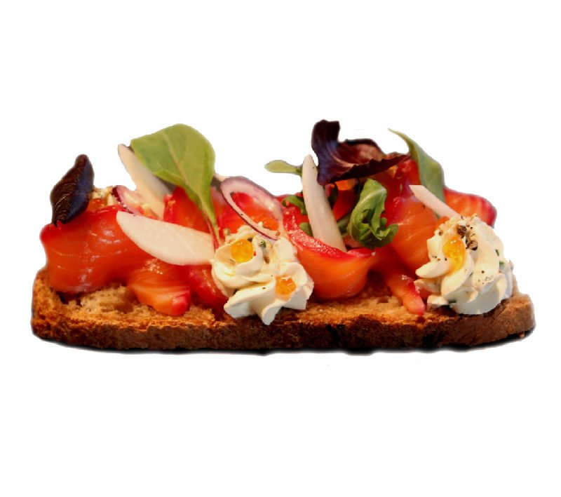 Recette : TARTINE GOURMANDE DE GRAVELAX À LA BETTERAVE