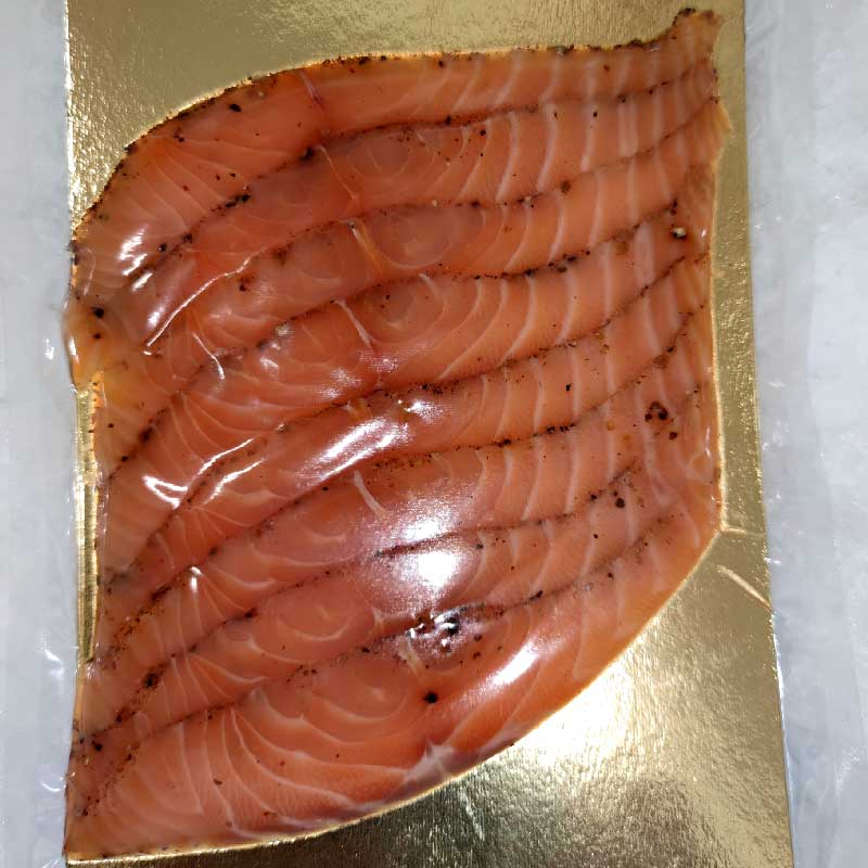 Filet de saumon fumé 25 tranches (ou plus) Loch Duart