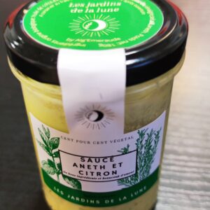 pot de sauce aneth citron